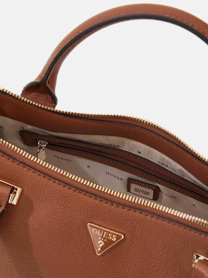 EVIE TRIPLE COMPARTMENTS SATCHEL BAG