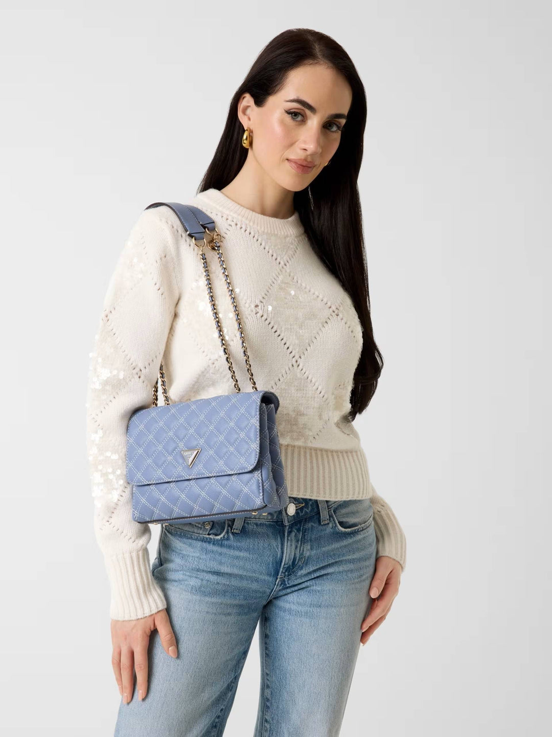 GIULLY II 2 COMPARTMENTS CONVERTIBLE FLAP BAG