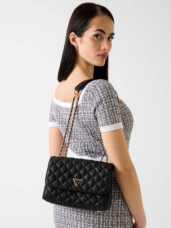 GIULLY II 2 COMPARTMENTS CONVERTIBLE FLAP BAG