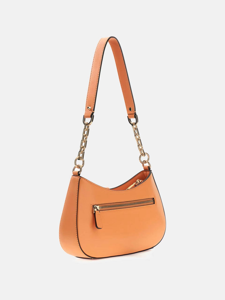 CARRIE TOP ZIP SHOULDER BAG