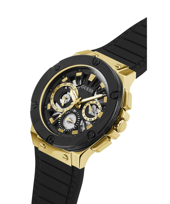 CIRCUIT MENS BLACK ANALOG WATCH