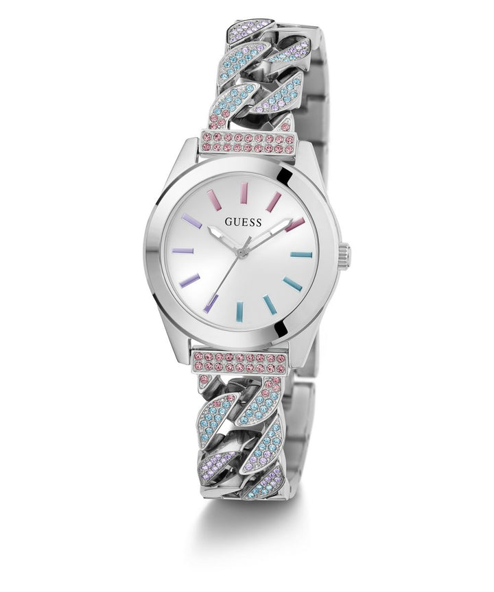 SERENA LADIES SILVER TONE ANALOG WATCH