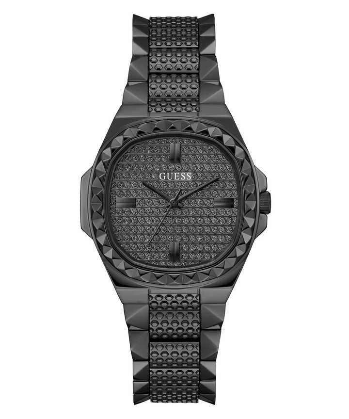 Rebellious Ladies Black Analog Watch - Guess?