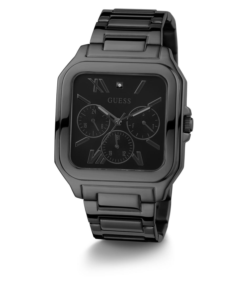 INTEGRITY MENS BLACK ANALOG WATCH