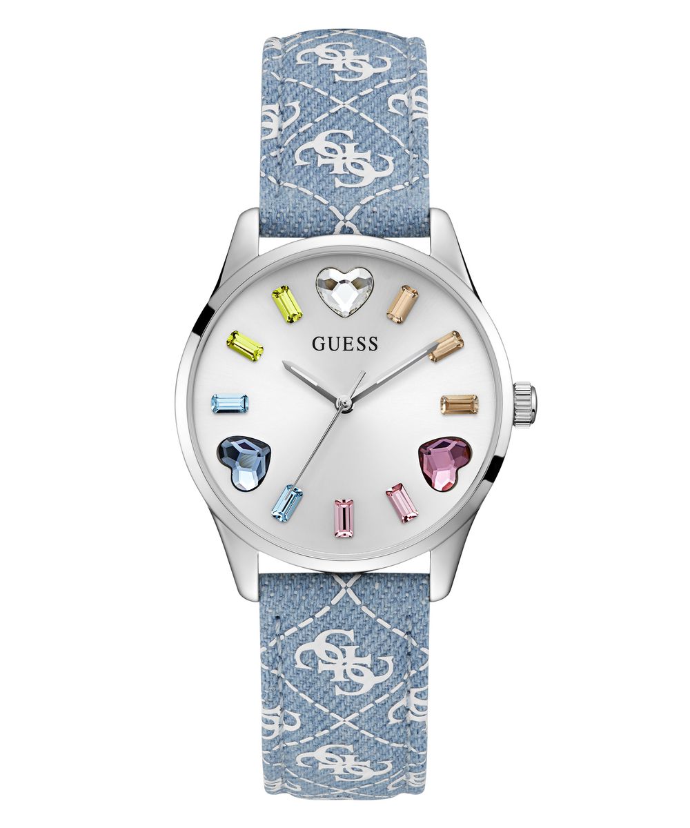 Candy Hearts Ladies Blue Analog Watch - Guess?