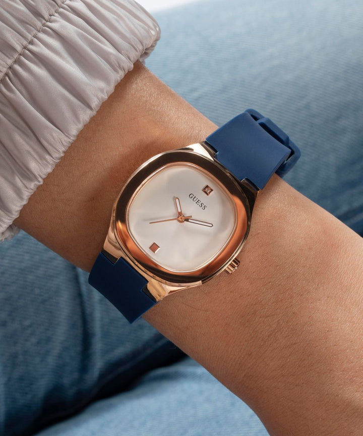 EVE LADIES BLUE ANALOG WATCH