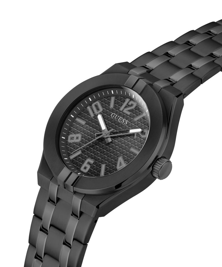 ESCAPE MENS BLACK ANALOG WATCH