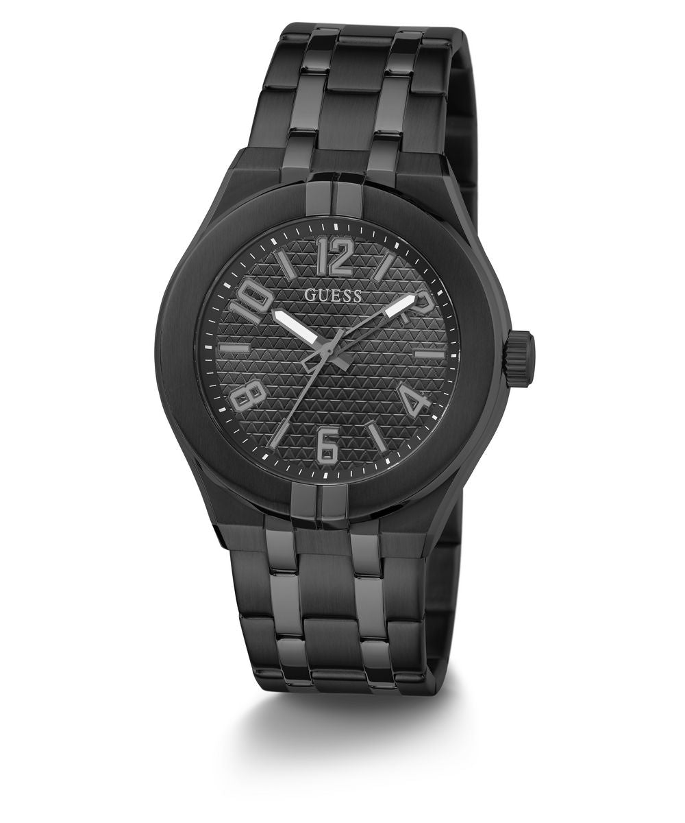 ESCAPE MENS BLACK ANALOG WATCH