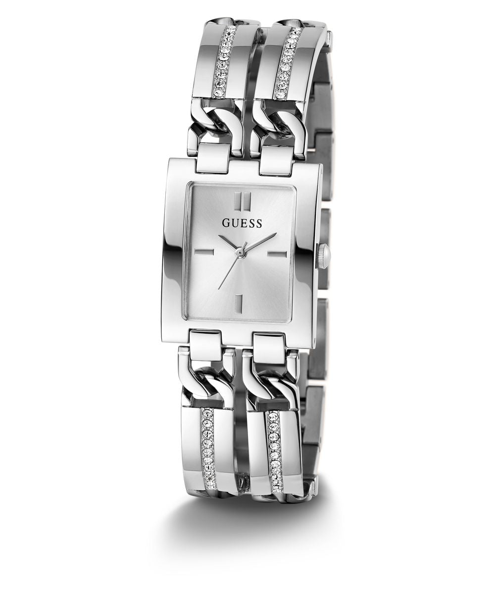 MOD ID LADIES SILVER TONE ANALOG WATCH