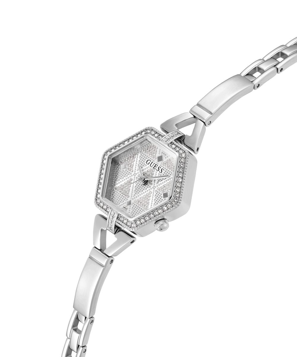 AUDREY LADIES SILVER TONE ANALOG WATCH