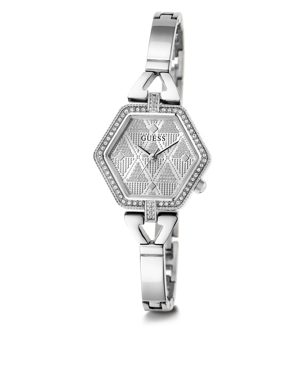 AUDREY LADIES SILVER TONE ANALOG WATCH