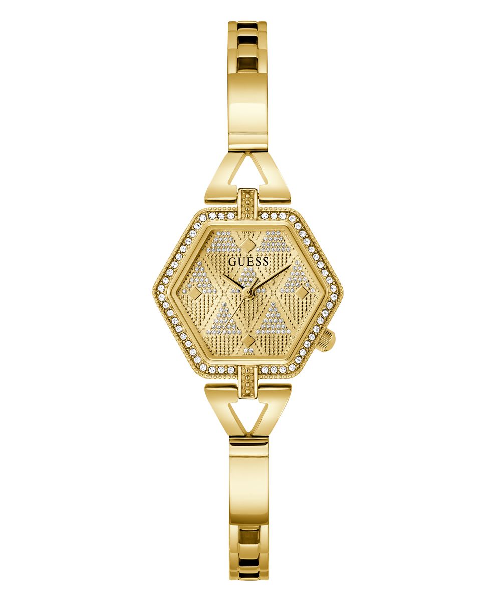 Audrey Ladies Gold Tone Analog Watch - Guess?