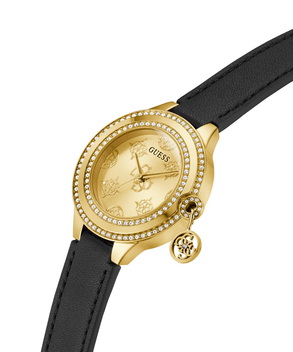 CHARMED LADIES BLACK ANALOG WATCH