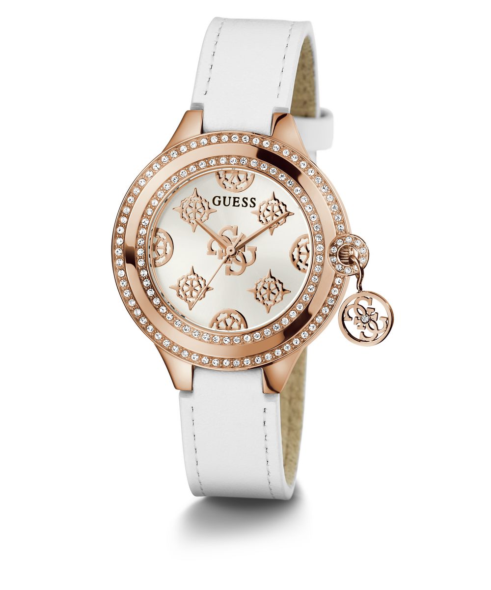 CHARMED LADIES WHITE ANALOG WATCH