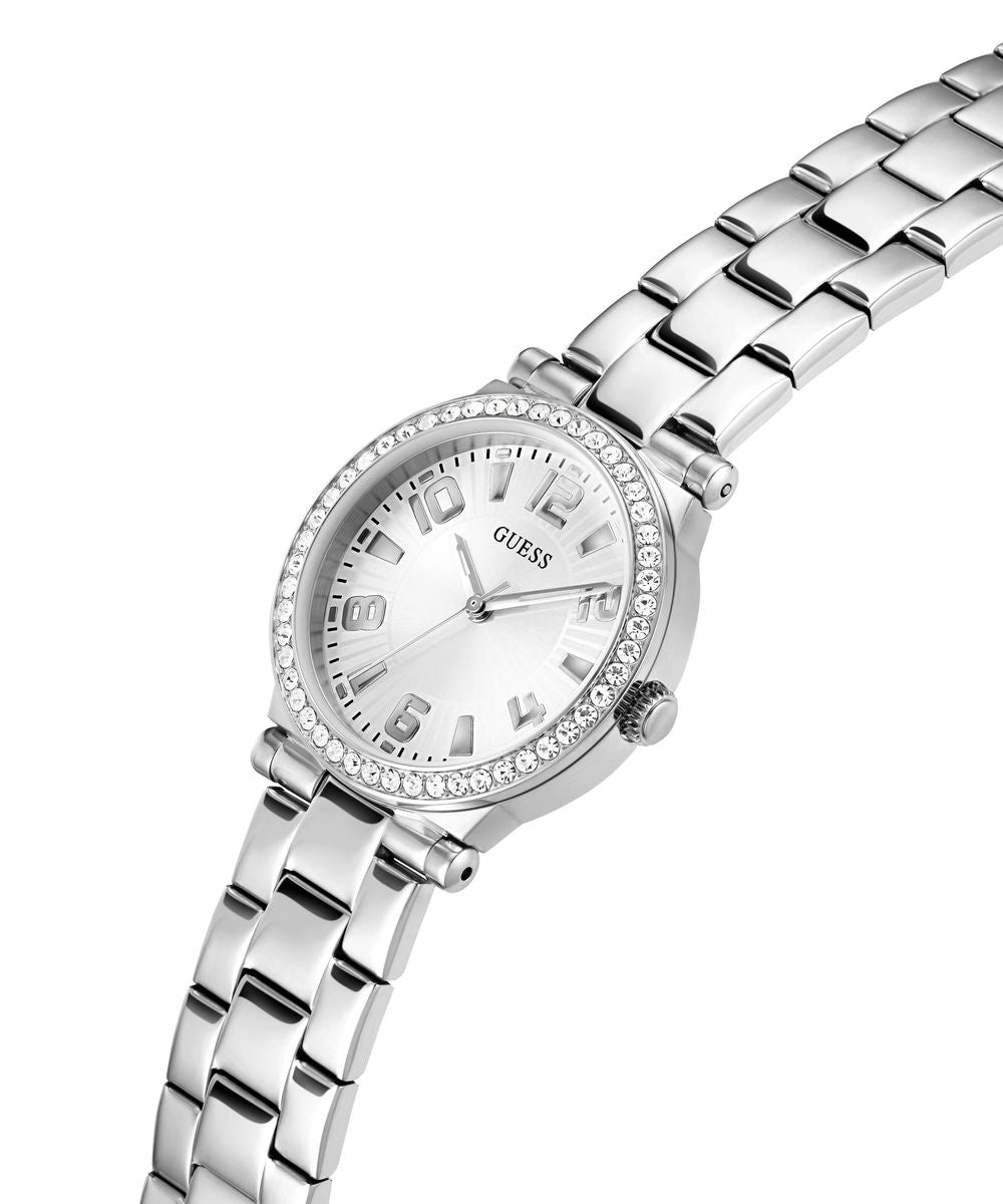 FAWN LADIES SILVER TONE ANALOG WATCH