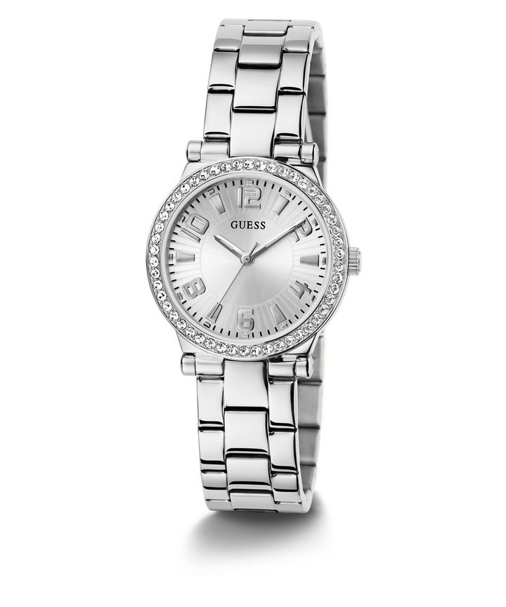 FAWN LADIES SILVER TONE ANALOG WATCH