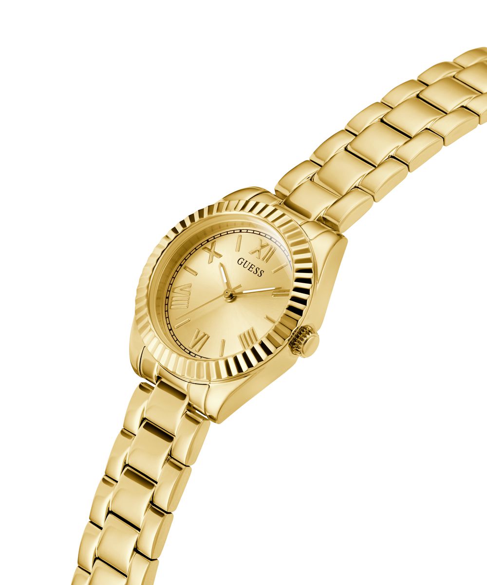 MINI LUNA LADIES GOLD TONE ANALOG WATCH