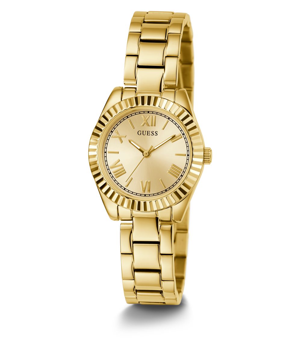 MINI LUNA LADIES GOLD TONE ANALOG WATCH