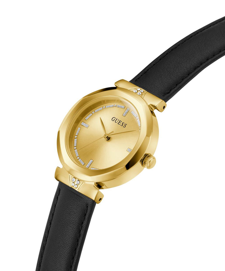 RUMOUR LADIES BLACK ANALOG WATCH