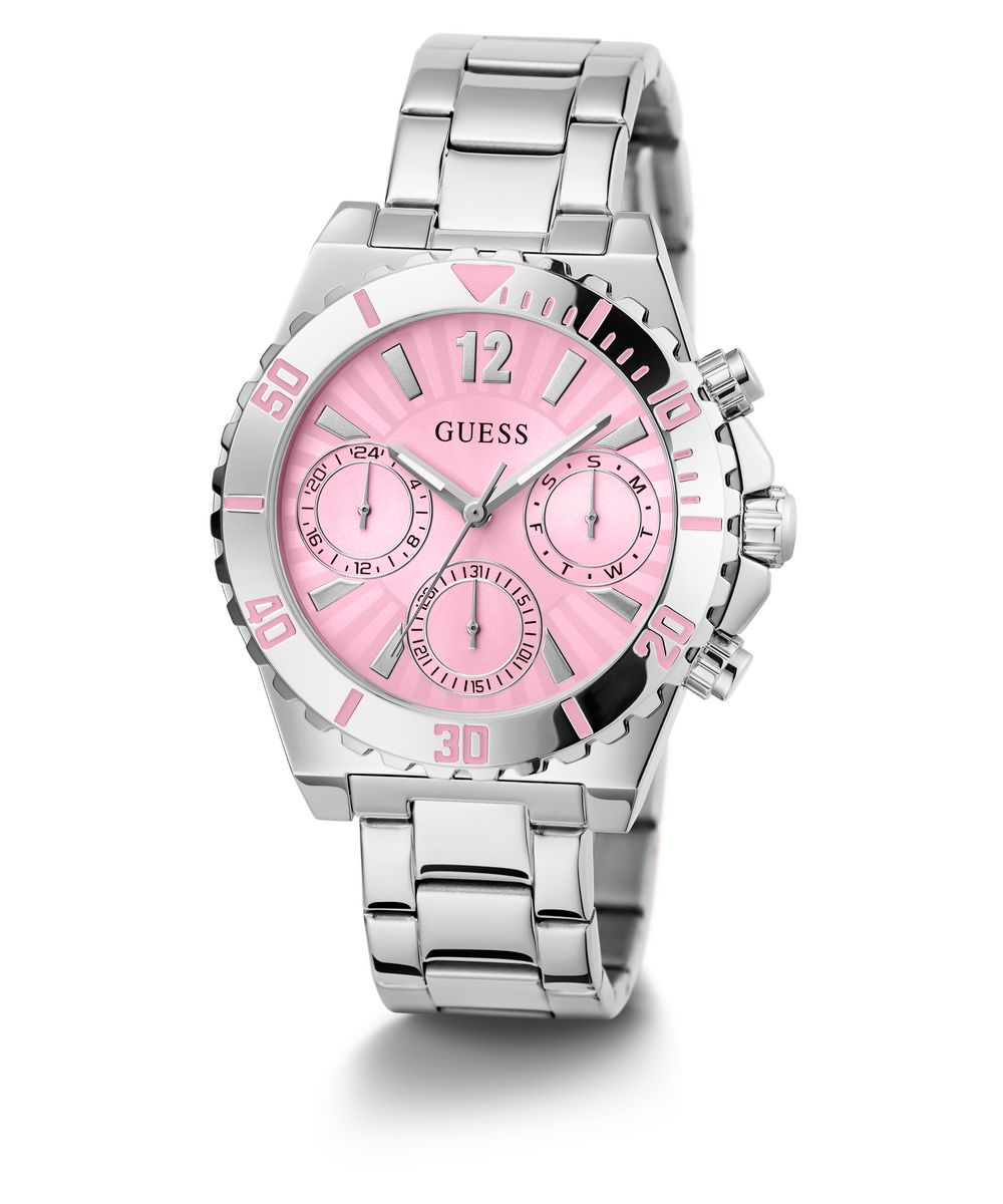 PHOEBE LADIES SILVER TONE ANALOG WATCH