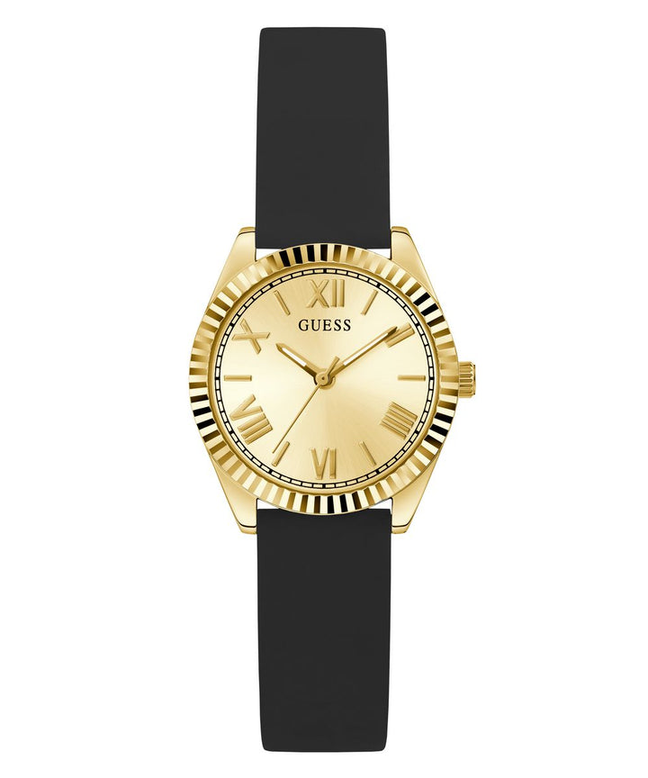 Mini Luna Ladies Black Analog Watch - Guess?