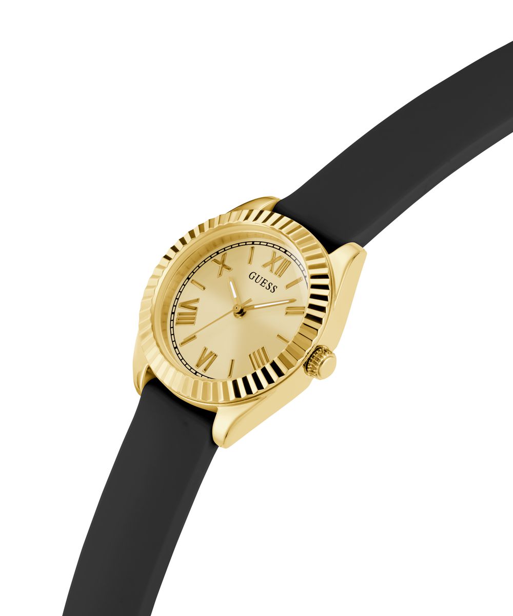 MINI LUNA LADIES BLACK ANALOG WATCH