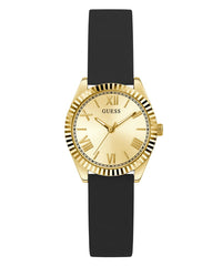 MINI LUNA LADIES BLACK ANALOG WATCH