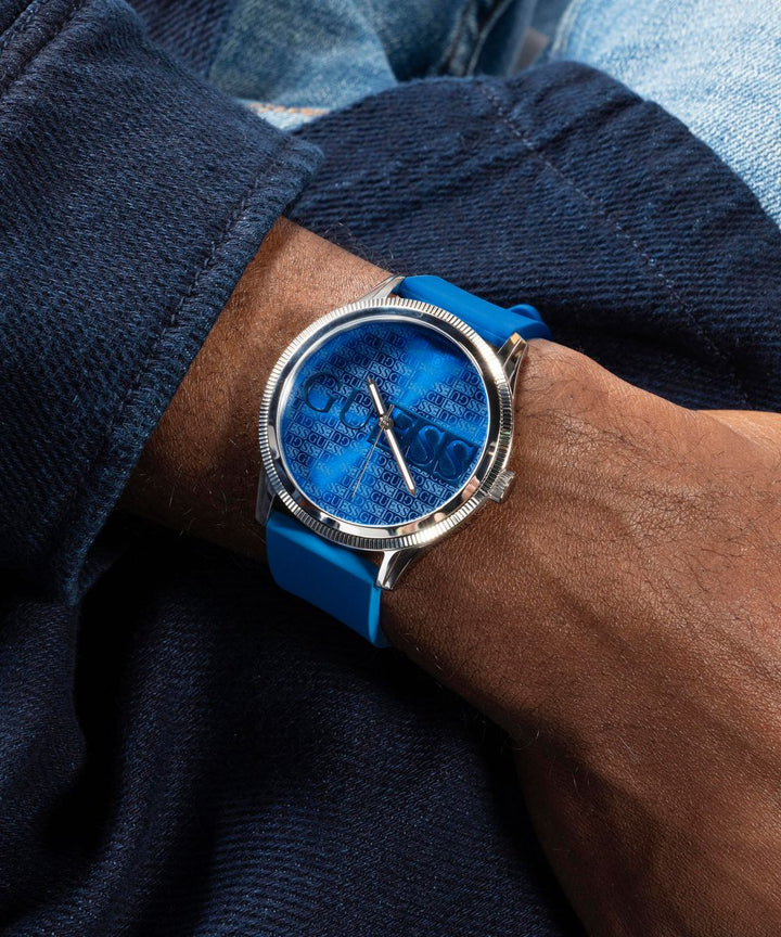 REPUTATION MENS BLUE ANALOG WATCH