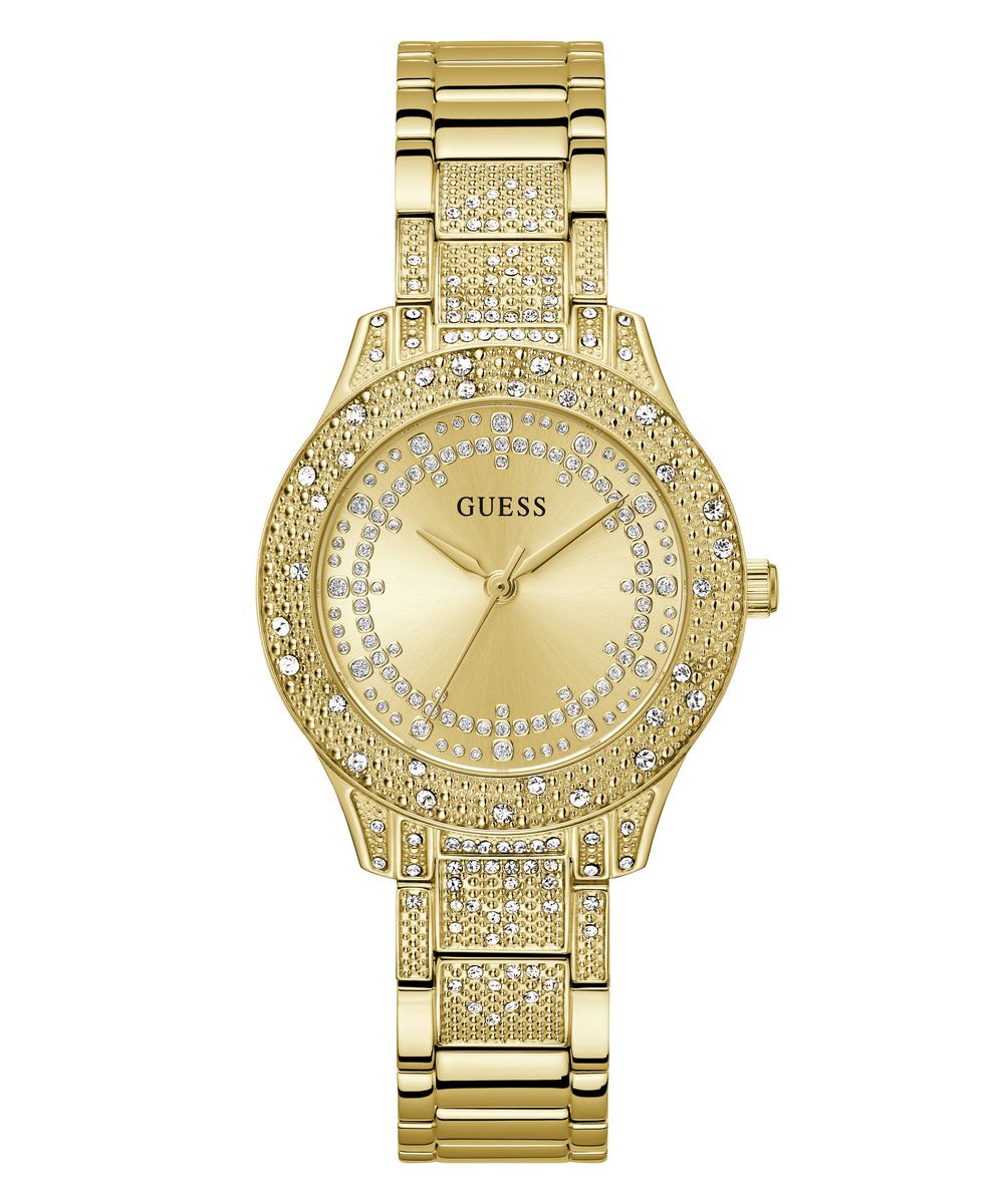 Shooting Star Ladies Gold Tone Analog Watch - Guess?