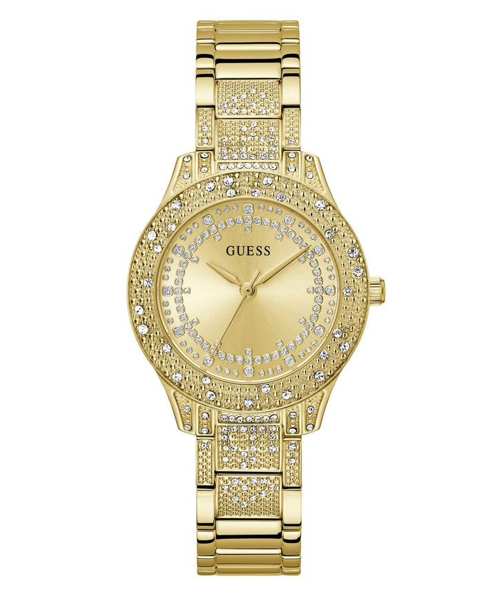 Shooting Star Ladies Gold Tone Analog Watch - Guess?