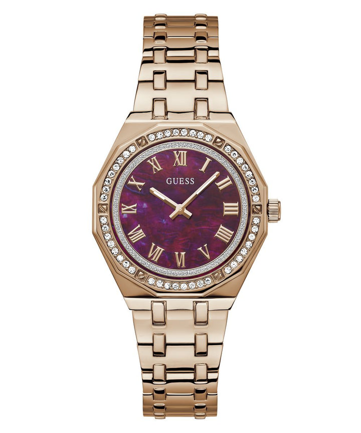 Desire Ladies Rose Gold Tone Analog Watch - Guess?