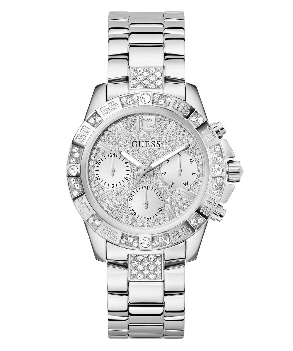 Majesty Ladies Silver Tone Analog Watch - Guess?