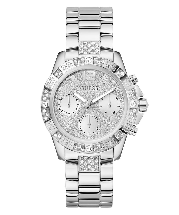 Majesty Ladies Silver Tone Analog Watch - Guess?