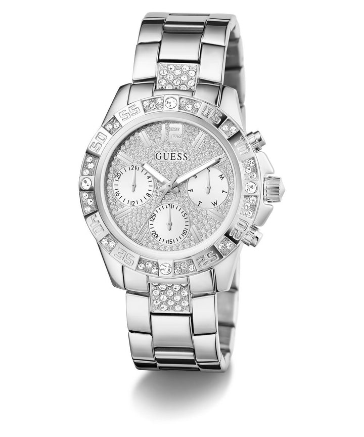 MAJESTY LADIES SILVER TONE ANALOG WATCH