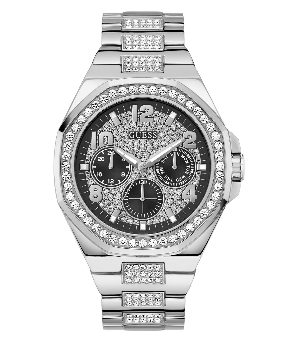 Empire Mens Silver Tone Analog Watch - Guess?