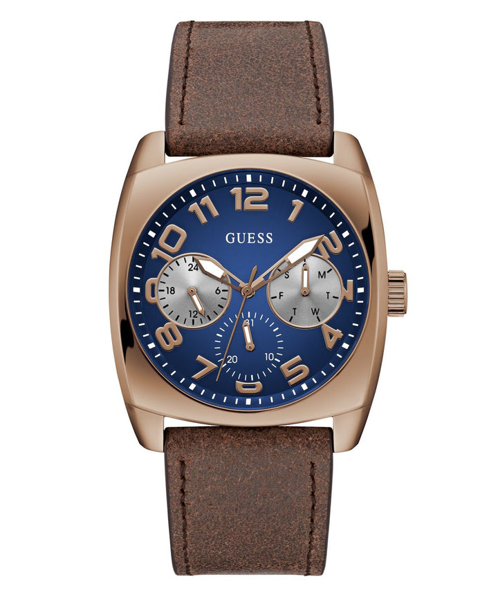 Xander Mens Brown Analog Watch - Guess?