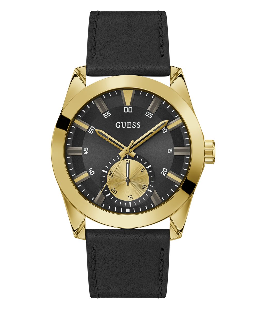 Greyson Mens Black Analog Watch - Guess?