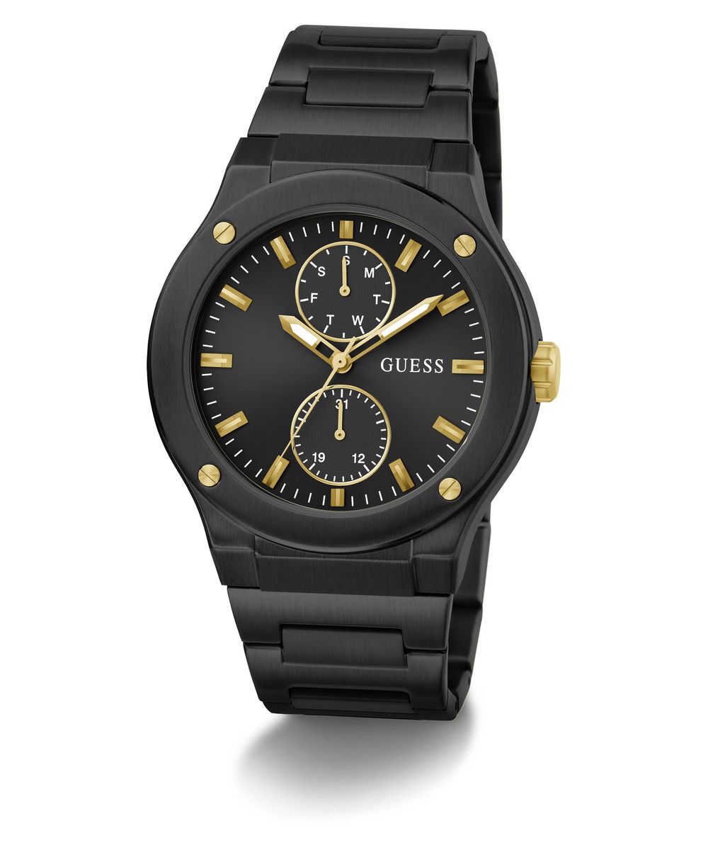 JET MENS BLACK ANALOG WATCH