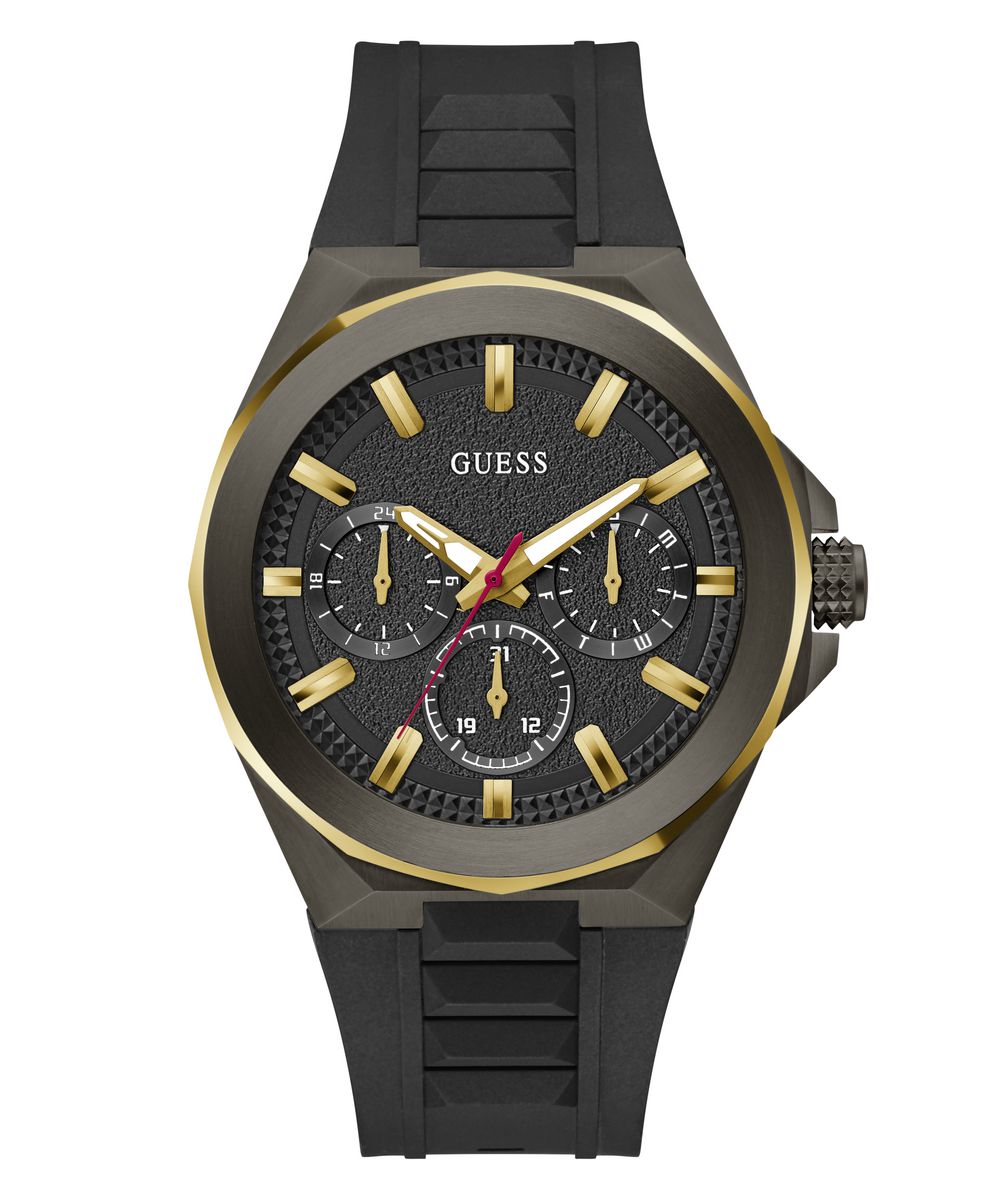 Dashboard Mens Black Analog Watch - Guess?