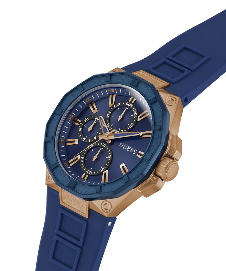 R2 MENS BLUE ANALOG WATCH