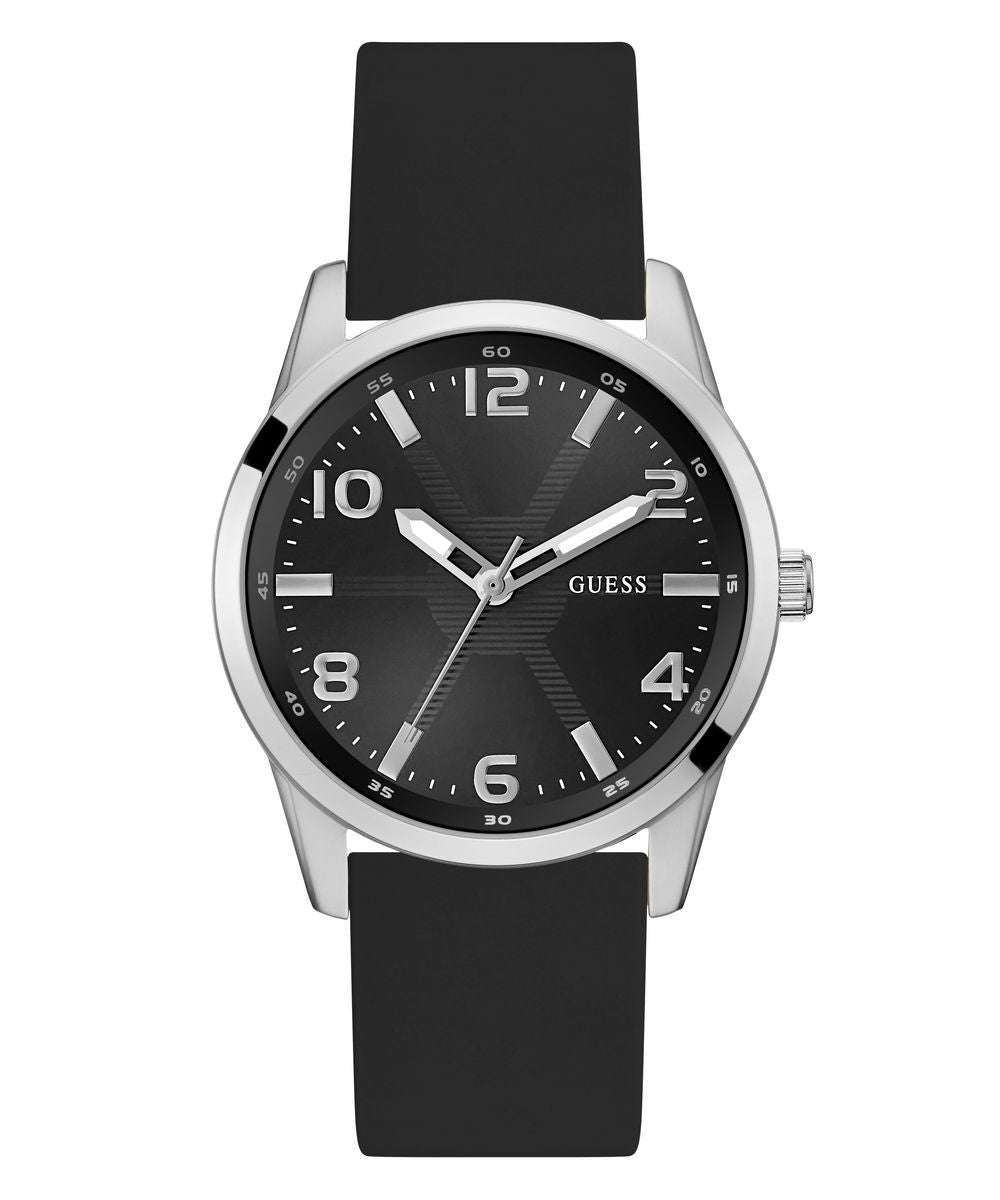 Monte Mens Black Analog Watch - Guess?