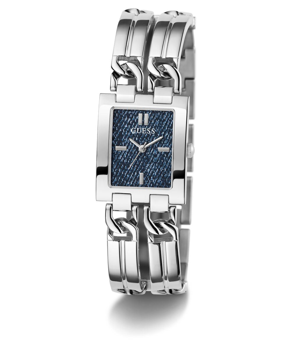 MOD ID LADIES SILVER TONE ANALOG WATCH