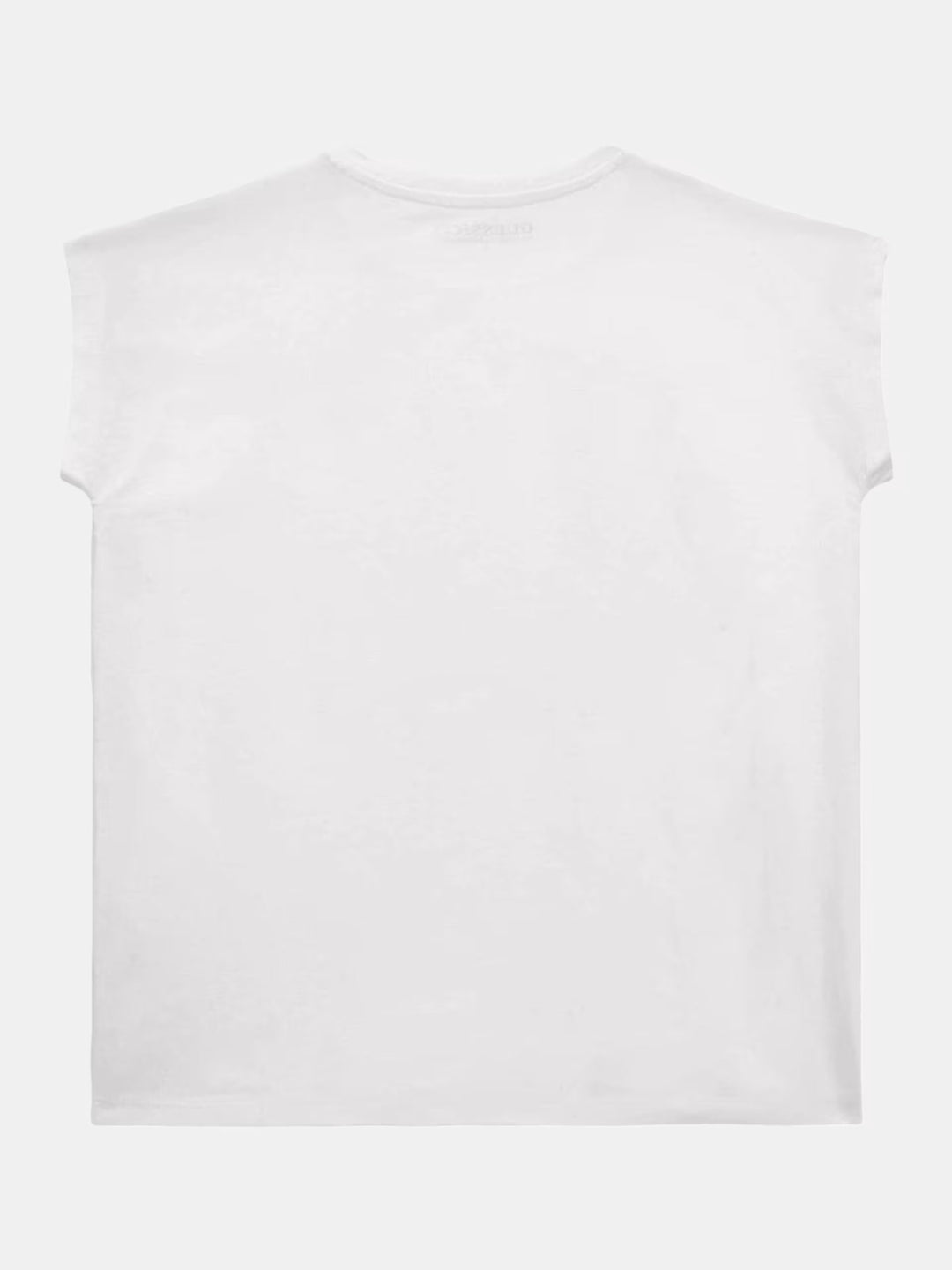 JUNIOR GIRL - SEQUINS LOGO STRETCH T-SHIRT