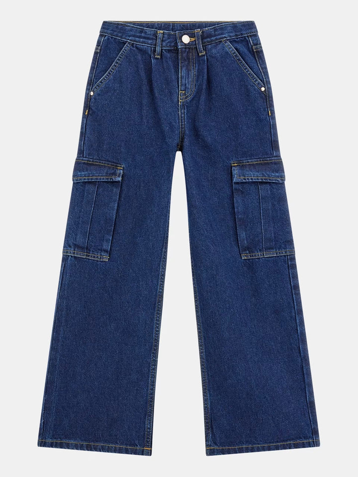 JUNIOR GIRL - CARGO DENIM PANT