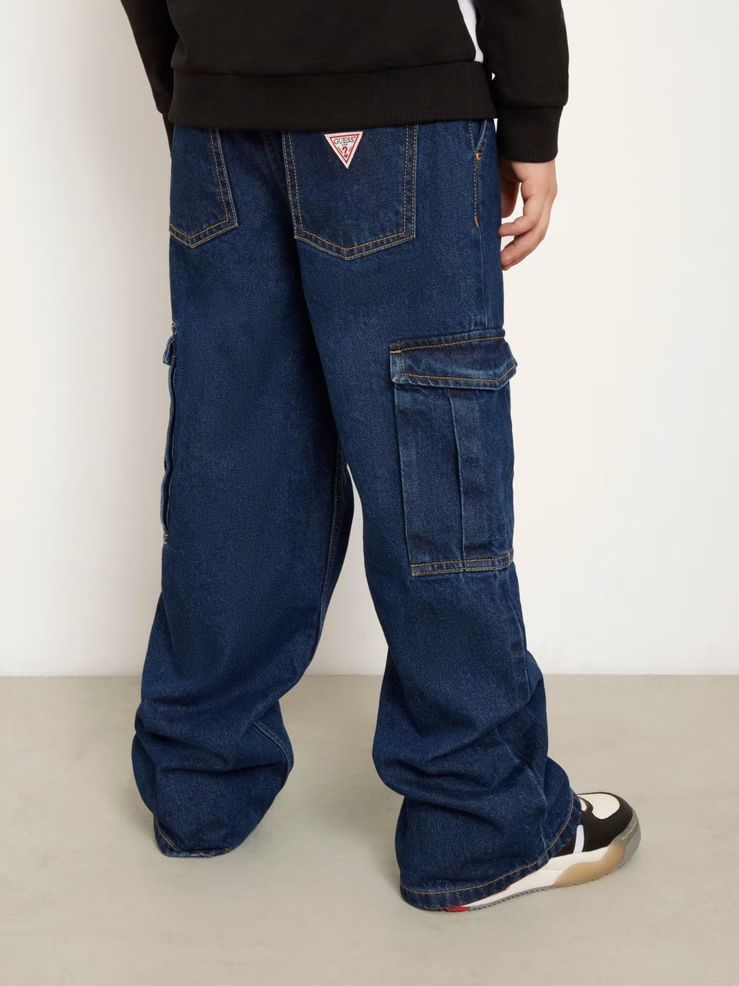 JUNIOR GIRL - CARGO DENIM PANT