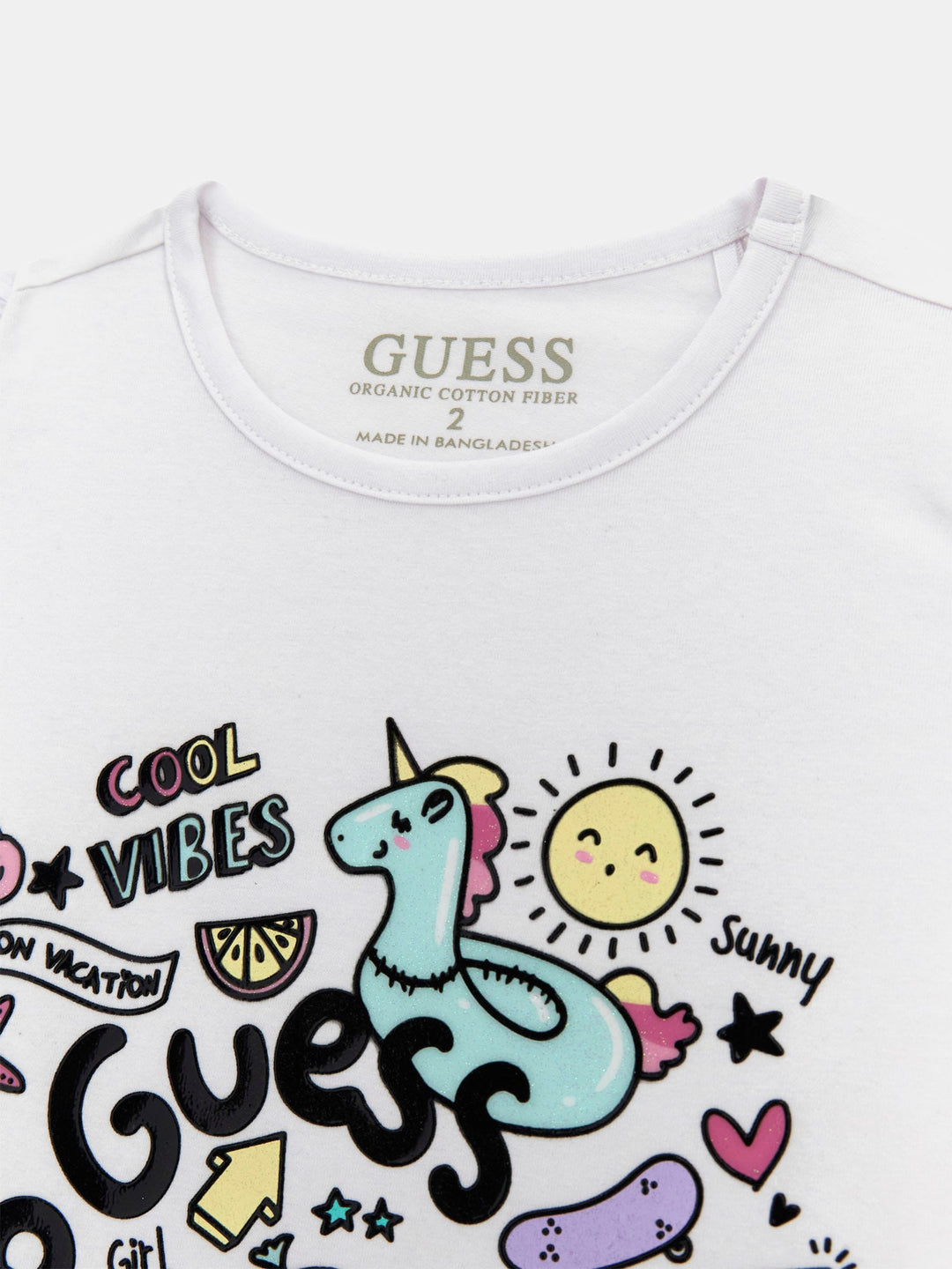 TODDLER GIRL - FRONT PRINT STRETCH T-SHIRT