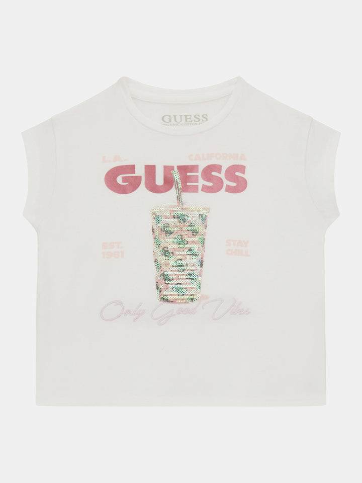 TODDLER GIRL - FRONT PRINT STRETCH T-SHIRT