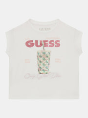 TODDLER GIRL - FRONT PRINT STRETCH T-SHIRT