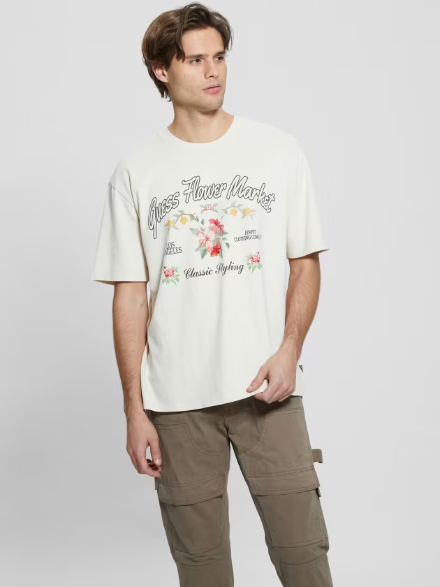 SS BSC FLOWER MARKET TEE