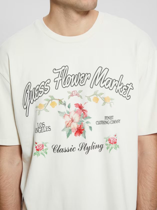 SS BSC FLOWER MARKET TEE